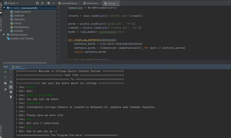 AI Chatbot In Python